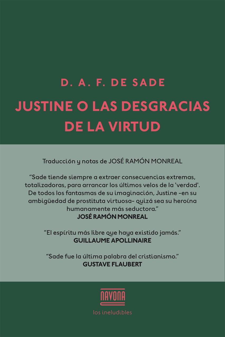 JUSTINE O LAS DESGRACIAS DE LA VIRTUD | 9788416259502 | DE SADE, DONATIEN ALPHONSE FRANÇOIS