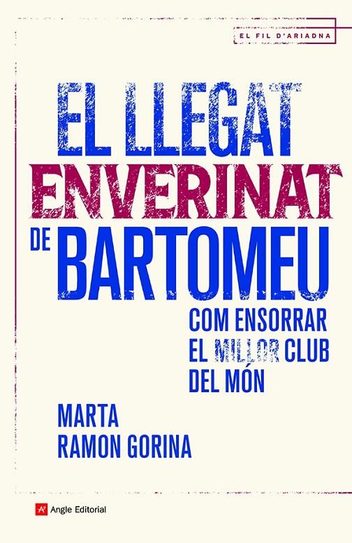 EL LLEGAT ENVERINAT DE BARTOMEU | 9788419017147 | RAMON GORINA, MARTA