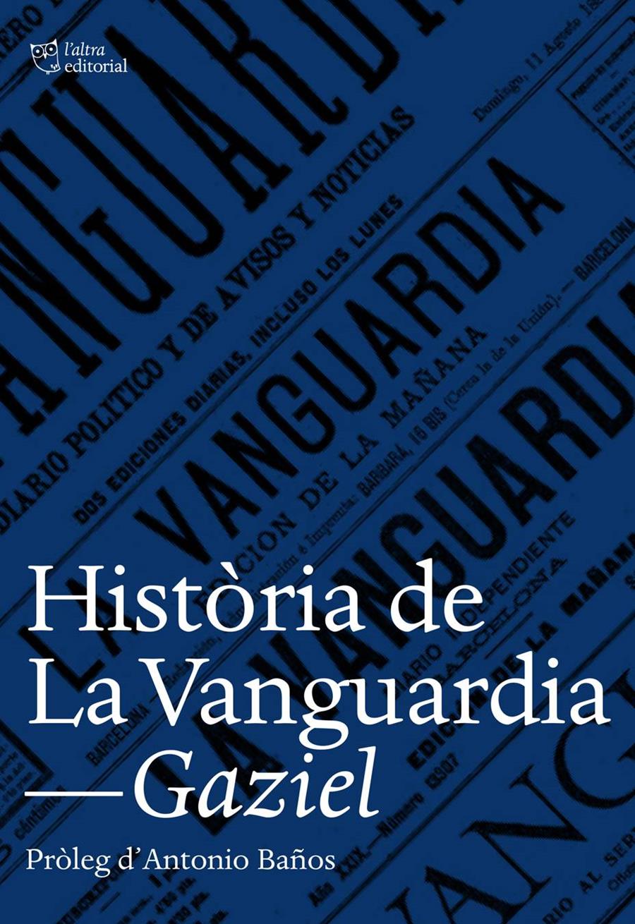 Resultado de imagen de fotos de “Historia de La Vanguardia” de Gaziel