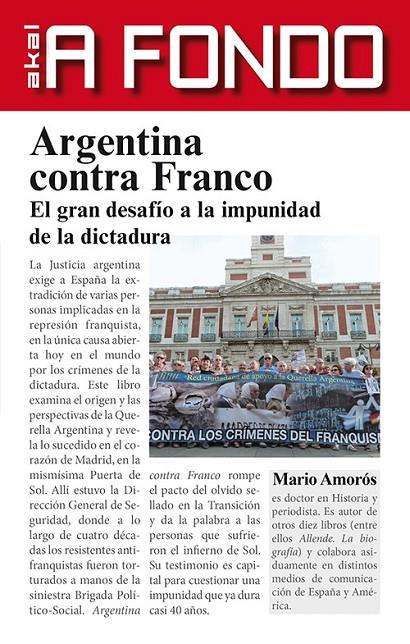 ARGENTINA CONTRA FRANCO | 9788446039785 | AMORÓS QUILES, MARIO