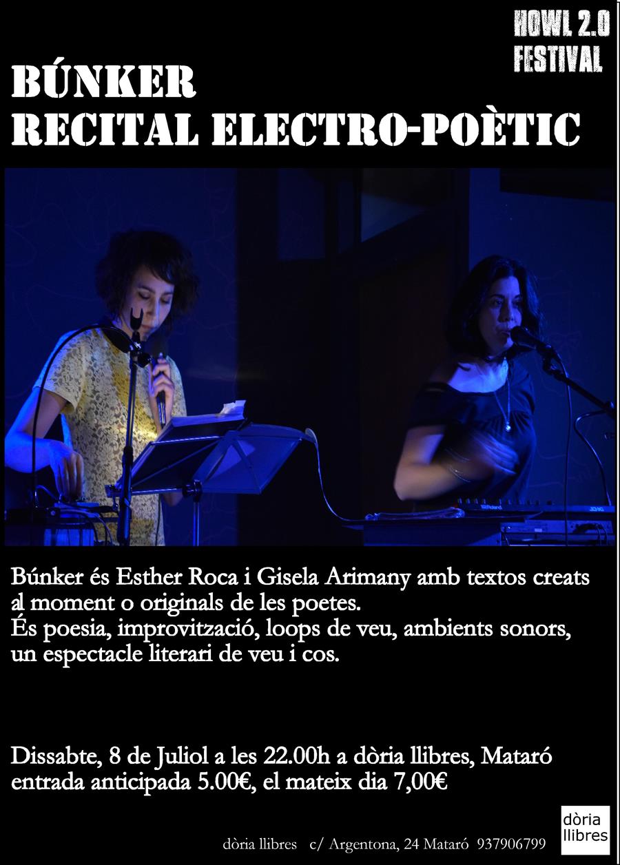 BÚNKER recital electro-poètic - 