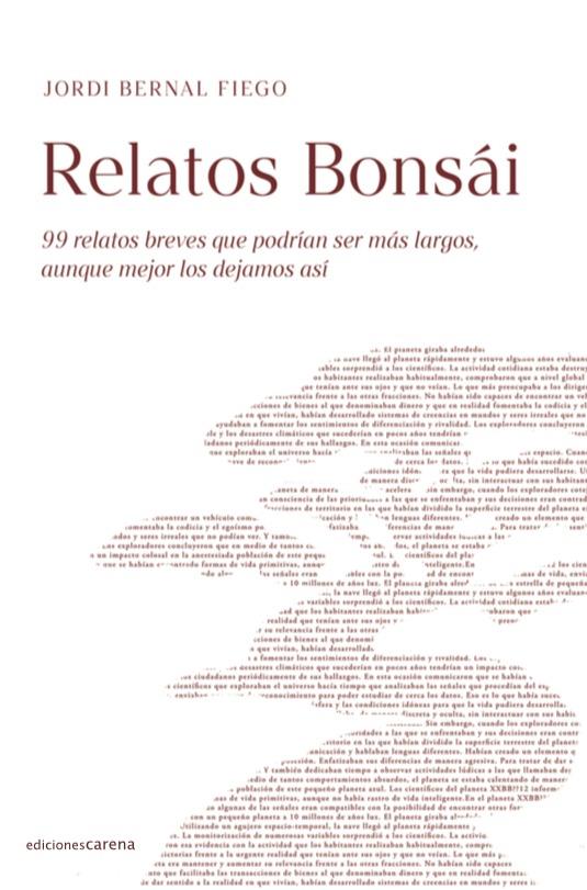 RELATOS BONSÁI | 9788418323492 | BERNAL FIEGO, JORDI