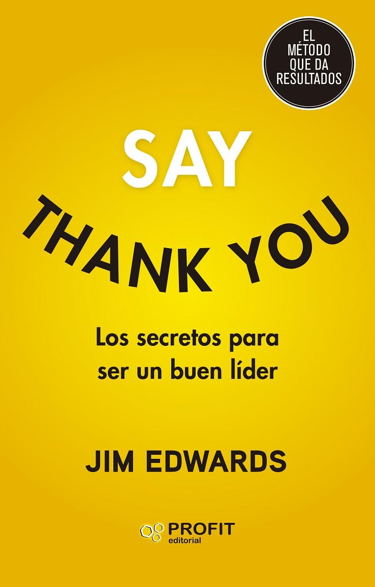 SAY THANK YOU | 9788419212559 | EDWARDS, JIM