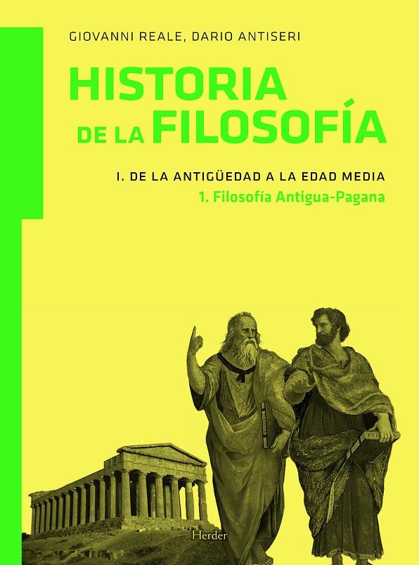 HISTORIA DE LA FILOSOFÍA I. DE LA ANTIGÜEDAD A LA EDAD MEDIA 1. FILOSOFÍA ANTIGU | 9788425426148 | REALE, GIOVANNI/ANTISERI, DARIO