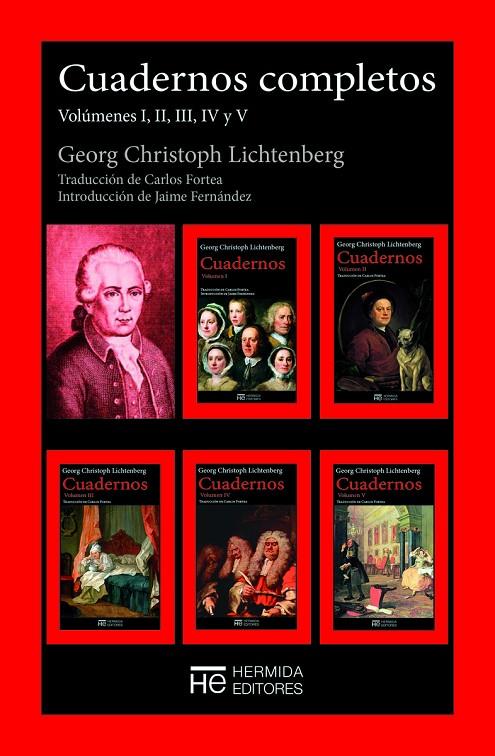 ESTUCHE CUADERNOS COMPLETOS | 9788412382655 | GEORG CHRISTOPH LICHTENBERG
