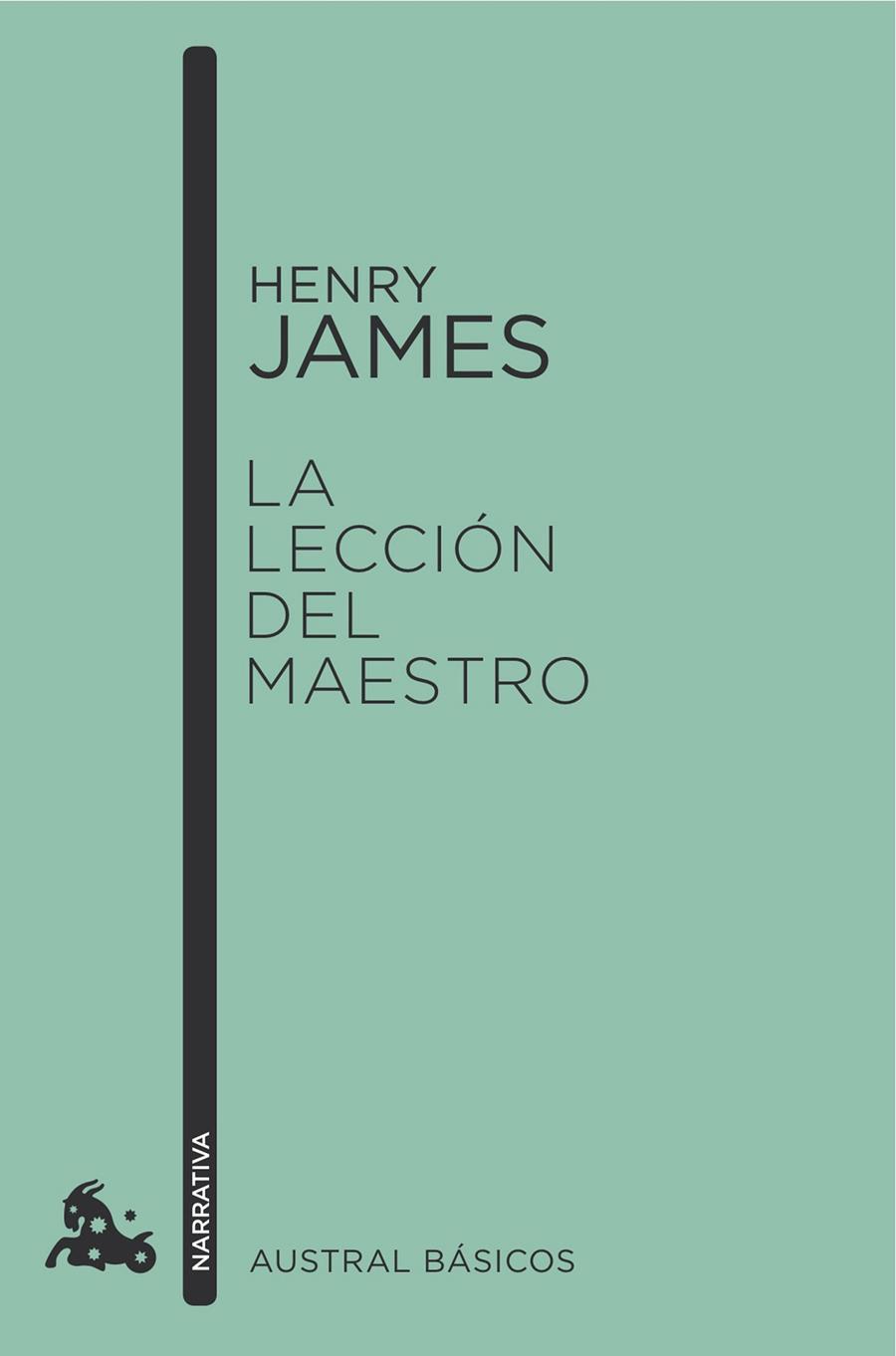 LA LECCIÓN DEL MAESTRO | 9788467047790 | HENRY JAMES