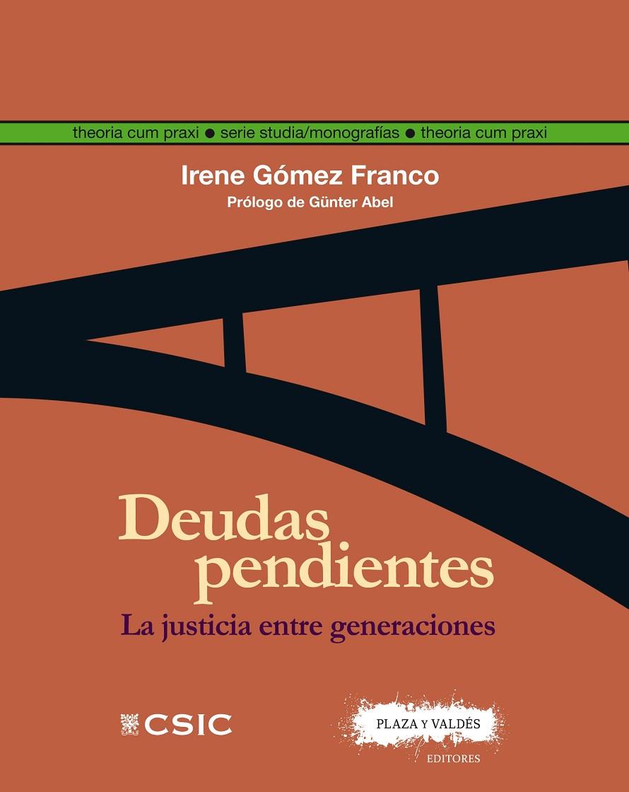 DEUDAS PENDIENTES. LA JUSTICIA ENTRE GENERACIONES | 9788417121327 | GÓMEZ FRANCO, IRENE