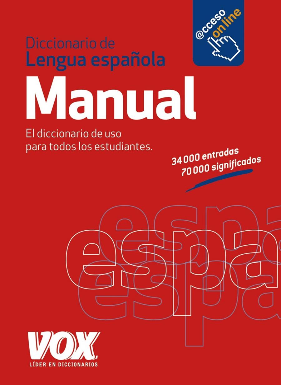 DICCIONARIO MANUAL DE LA LENGUA ESPAÑOLA | 9788499741352 | LAROUSSE EDITORIAL