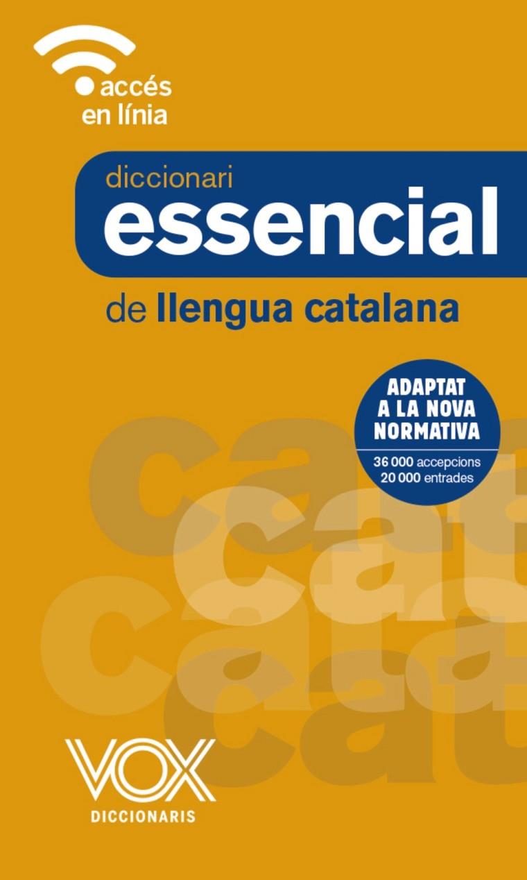 DICCIONARI ESSENCIAL DE LLENGUA CATALANA | 9788499742861 | VOX EDITORIAL