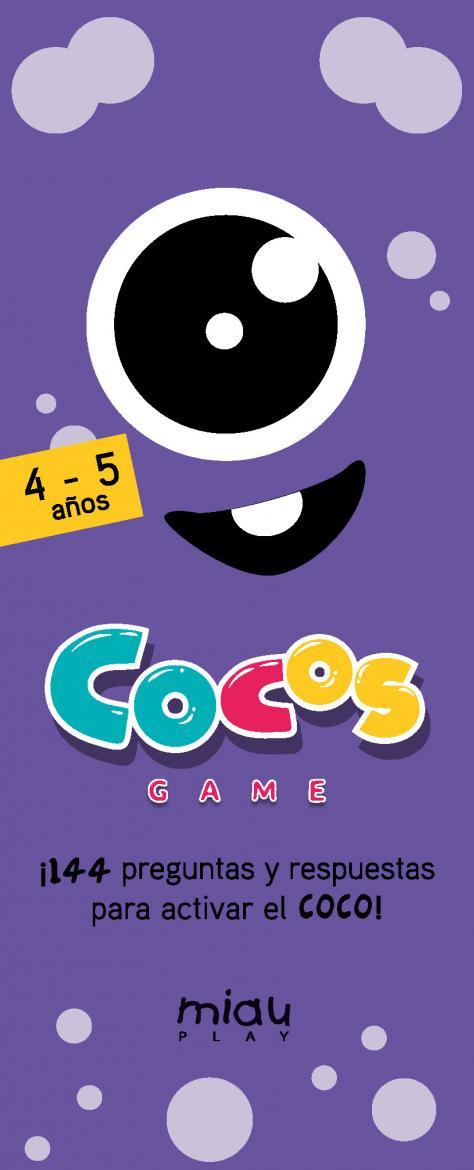 COCOS GAME 4-5 AÑOS | 9788418749476 | RODRÍGUEZ SÁNCHEZ, CARLOS