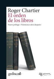 EL ORDEN DE LOS LIBROS | 9788416919253 | CHARTIER, ROGER