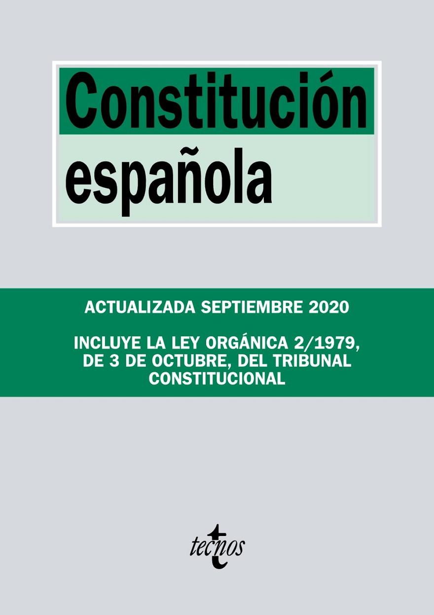 CONSTITUCIÓN ESPAÑOLA | 9788430980130 | EDITORIAL TECNOS