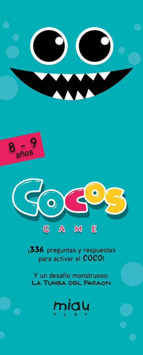 COCOS GAME 8-9 AÑOS | 9788416082223 | OROZCO, MARÍA JOSÉ/RAMOS, ÁNGEL MANUEL/RODRÍGUEZ, CARLOS MIGUEL