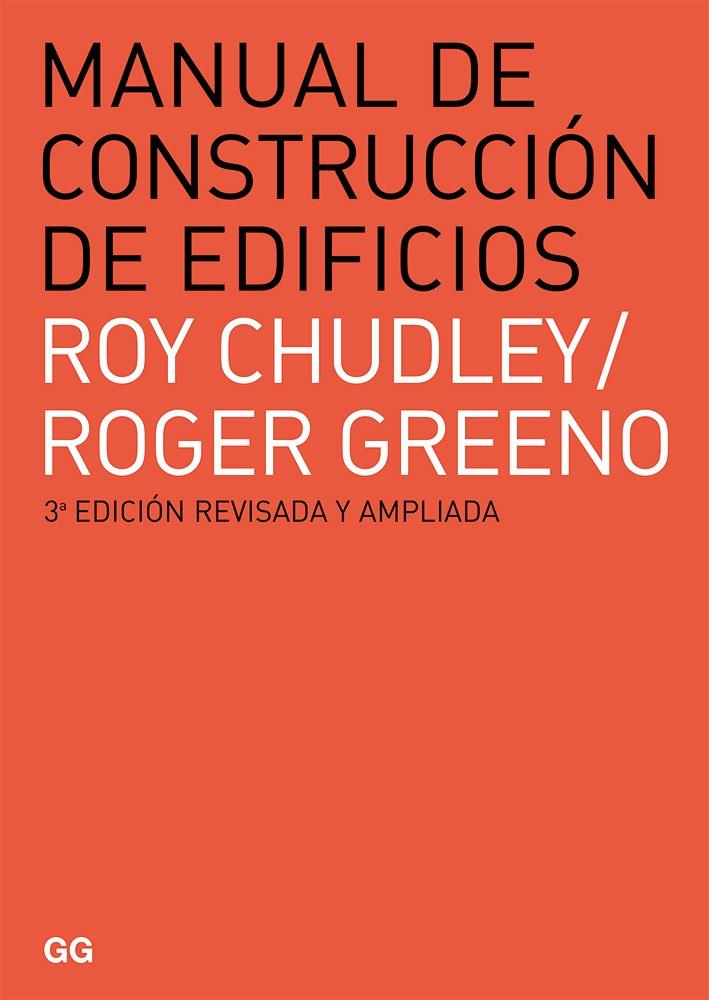 MANUAL DE CONSTRUCCIÓN DE EDIFICIOS | 9788425225918 | CHUDLEY, ROY/GREENO, ROFER