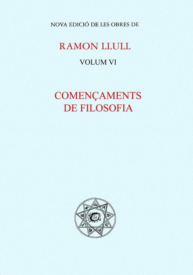 COMENÇAMENTS DE FILOSOFIA | 9788484155645 | LLULL, RAMON