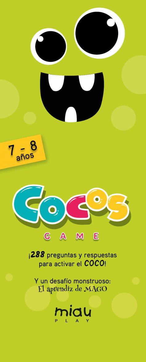 COCOS GAME 7-8 AÑOS | 9788416082216 | OROZCO, MARÍA JOSÉ/RAMOS, ÁNGEL MANUEL/RODRÍGUEZ, CARLOS MIGUEL/JIMÉNEZ DUARTE, LIDIA