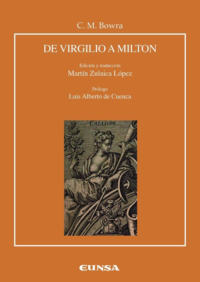 DE VIRGILIO A MILTON | 9788431334192 | ZULAICA LÓPEZ, MARTÍN