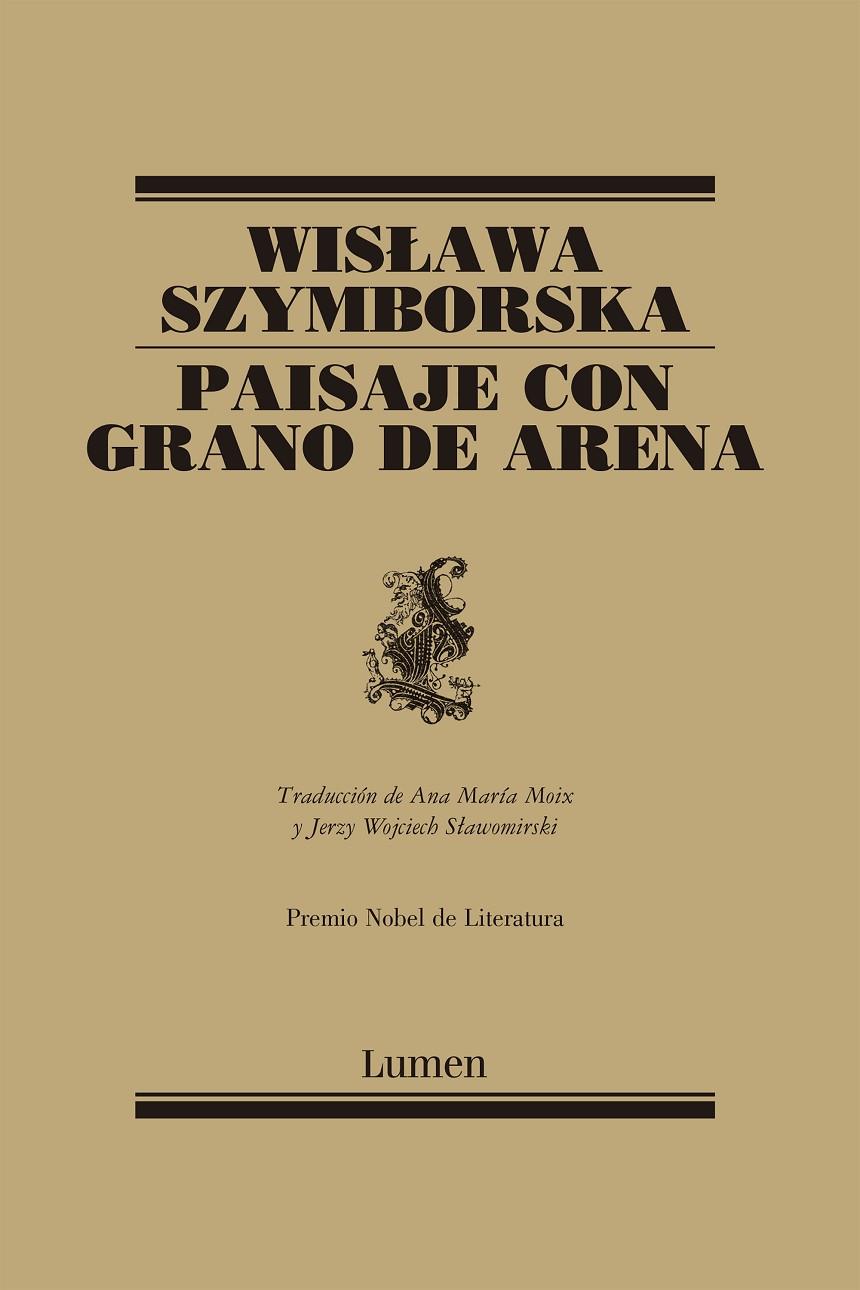 PAISAJE CON GRANO DE ARENA | 9788426427953 | SZYMBORSKA, WISLAWA