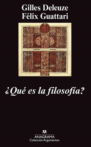 ¿QUÉ ES LA FILOSOFÍA? | 9788433913647 | DELEUZE, GILLES/GUATTARI, FÉLIX