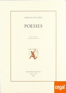 POESIES JORDI DE SANT JORDI | 9788472267169