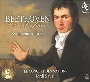 BEETHOVEMN REVOLUTION SYMPHONIES 1 À 5 3 CD | 8435408099370
