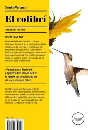 EL COLIBRÍ | 9788417339517 | VERONESI, SANDRO