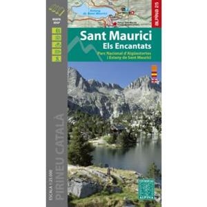 SANT MAURICI 1:25.000 ELS ENCANTATS -ALPINA | 9788480908603