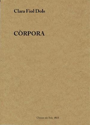 CÒRPORA | 9788412429800 | FIOL DOLS, CLARA