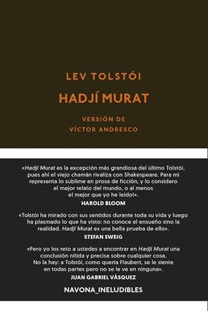 HADJÍ MURAT | 9788417978549 | TOLSTÓI, LEV