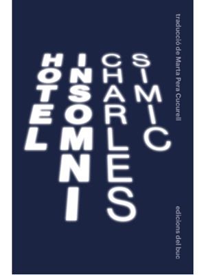 HOTEL INSOMNI | 9788412210354 | SIMIC, CHARLES