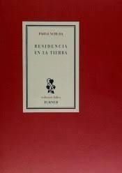 RESIDENCIA EN LA TIERRA | 9788475066653 | NERUDA, PABLO