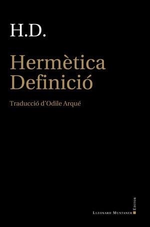 HERMETICA DEFINICIO | 9788419630070 | H.D.