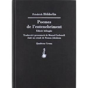 POEMES DE L'ENTENEBRIMENT | 9788477271604 | HÖLDERLIN, FRIEDRICH
