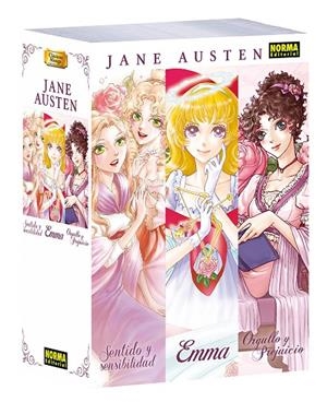 PACK CLASICOS MANGA: JANE AUSTEN | 9788467961751 | JANE AUSTEN, CRYSTAL S. CHAN, PO TSE