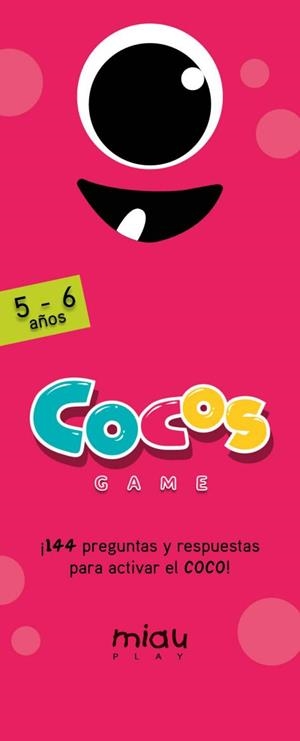 COCOS GAME 5-6 AÑOS | 9788416082193 | OROZCO, MARÍA JOSÉ/RAMOS, ÁNGEL MANUEL/RODRÍGUEZ, CARLOS MIGUEL