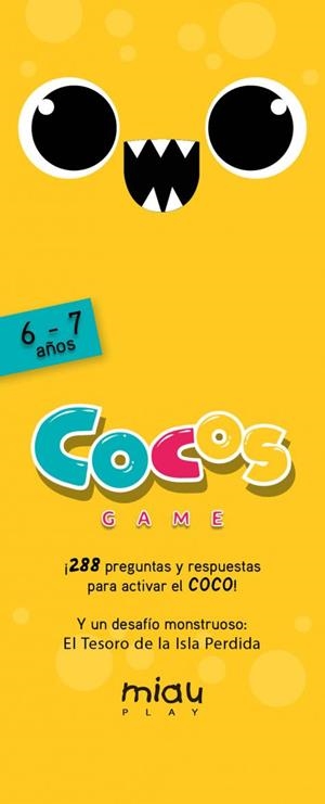 COCOS GAME 6-7 AÑOS | 9788416082209 | OROZCO, MARÍA JOSÉ/RAMOS, ÁNGEL MANUEL/RODRÍGUEZ, CARLOS MIGUEL