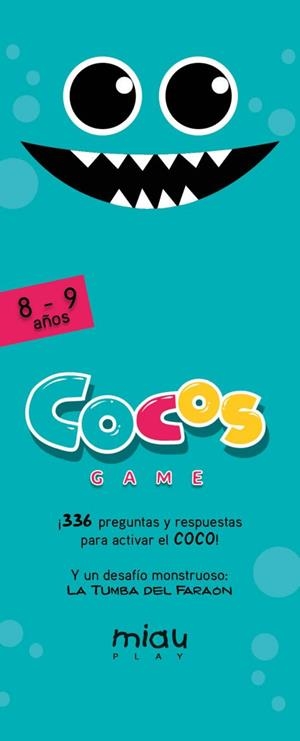 COCOS GAME 8-9 AÑOS | 9788416082223 | OROZCO, MARÍA JOSÉ/RAMOS, ÁNGEL MANUEL/RODRÍGUEZ, CARLOS MIGUEL