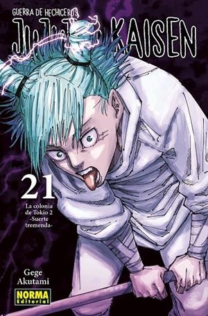 JUJUTSU KAISEN 21 | 9788467961720 | GEGE, AKUTAMI