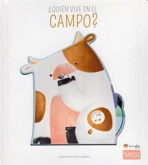 ¿QUIÉN VIVE EN EL CAMPO? LIBROS CON SONIDO. EDIC. ILUSTRADO (ESPAÑOL) | 9788418697005 | V. BONAGURO/V. FACCI/V. MANUZZATO