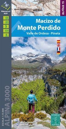 MACIZO DE MONTE PERDIDO 1:15.000 ORDESA Y PINETA -ALPINA | 9788480909365