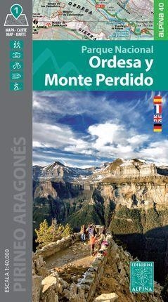MAPA ORDESA Y MONTE PERDIDO | 9788480909990