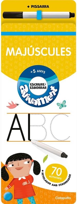 AVIVAMENT ESCRIURE I ESBORRAR - MAJÚSCULES | 9789878152431 | ELS EDITORS DE CATAPULTA