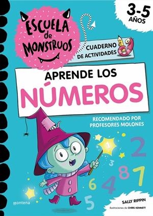 ESCUELA DE MONSTRUOS. CUADERNO DE ACTIVIDADES - APRENDE LOS NÚMEROS | 9788419085894 | RIPPIN, SALLY