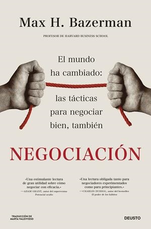 NEGOCIACIÓN | 9788423439546 | H. BAZERMAN, MAX