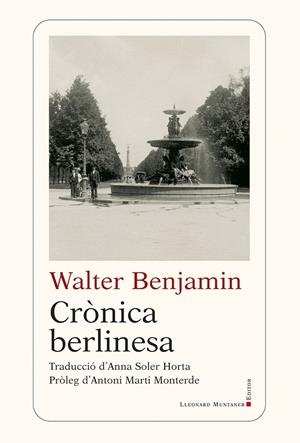 CRÒNICA BERLINESA | 9788410377905 | BENJAMIN, WALTER
