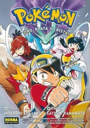 POKEMON, 8 ORO, PLATA Y CRISTAL 4 (NUEVO PVP) | 9788467980110 | KUSAKA, HIDENORI KUSAKA