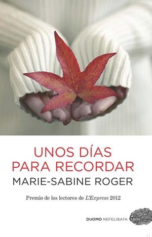 UNOS DÍAS PARA RECORDAR | 9788415355540 | ROGER, MARIE-SABINE