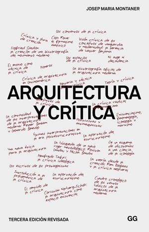 ARQUITECTURA Y CRÍTICA | 9788425227097 | MONTANER, JOSEP MARIA