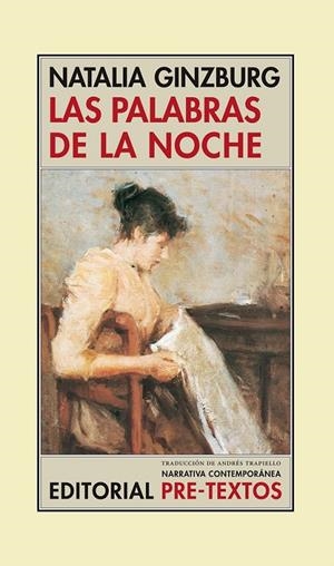 LAS PALABRAS DE LA NOCHE | 9788481913996 | GINZBURG (ITALIANA), NATALIA