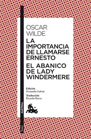 LA IMPORTANCIA DE LLAMARSE ERNESTO / EL ABANICO DE LADY WINDERMERE | 9788467037760 | OSCAR WILDE